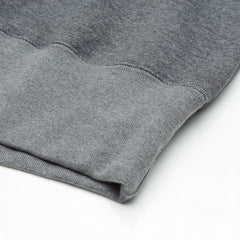 ACV-SW03 FLEECE LINED MOC-NECK SWEATSHIRTS - GREY - May club