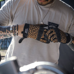 RIDING MX GLOVE - LEOPARD - May club