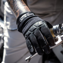 RIDING MX GLOVE - BLACK - May club