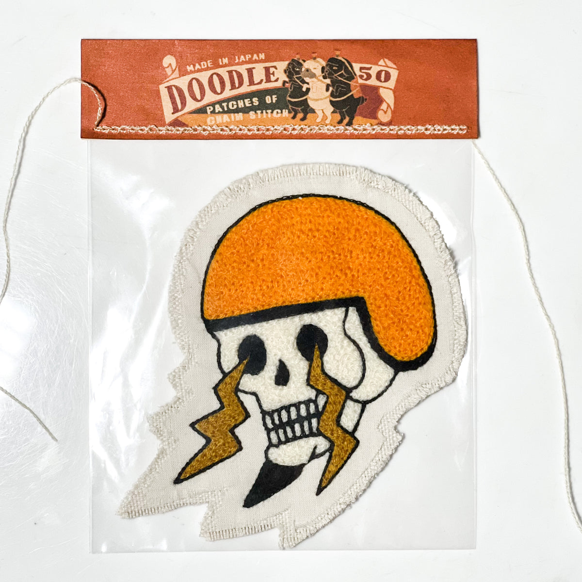PATCH - HELMET SKULL