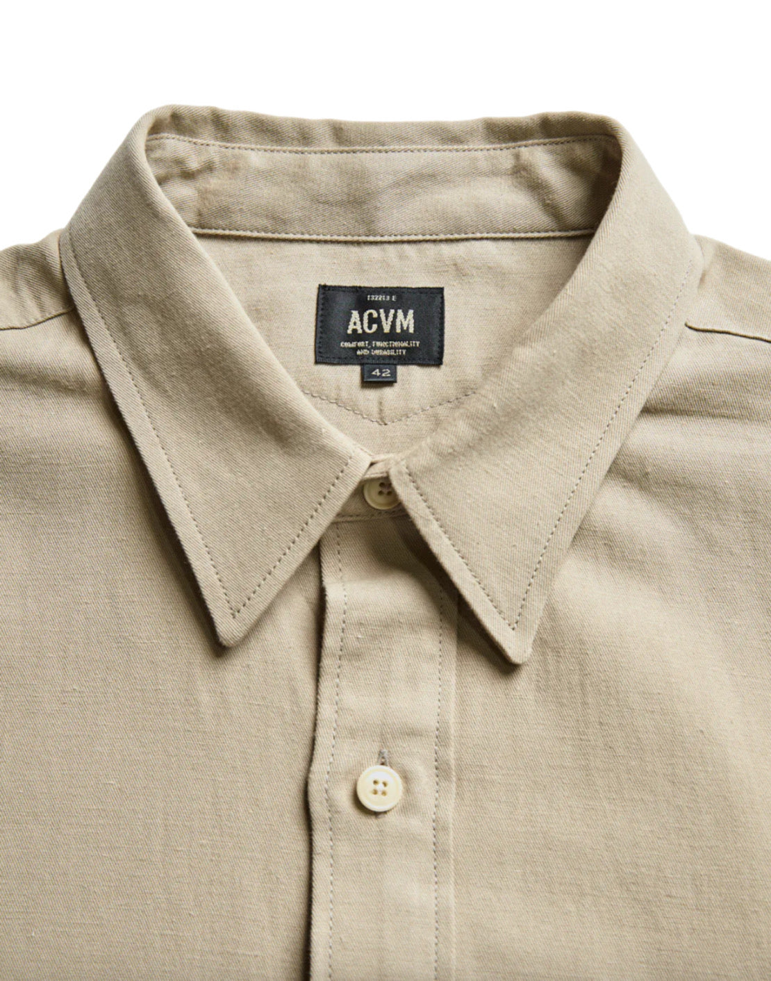 ACV-SH04SS-CHMP COTTON HEMP ARMY PULLOVER SHORT SLEEVE SHIRT