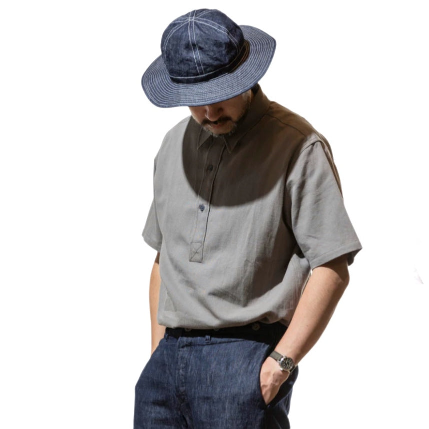 ACV-HG05CLD COTTON LINEN DENIM FATIGUE HAT