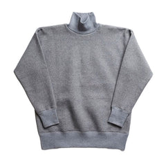 ACV-SW03 FLEECE LINED MOC-NECK SWEATSHIRTS - GREY - May club