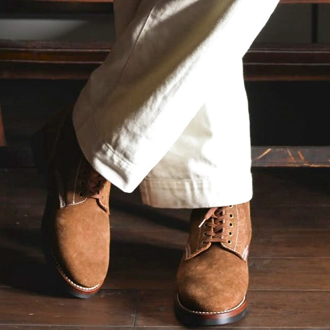 ACV-TR03CLRH COTTON LINEN BUCKLE BACK TROUSERS