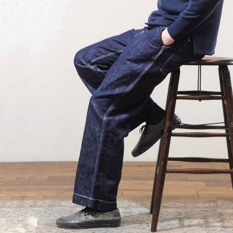 ACV-TR05CLD COTTON LINEN DENIM M40 TROUSERS
