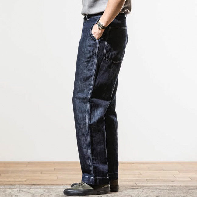 ACV-TR05CLD COTTON LINEN DENIM M40 TROUSERS