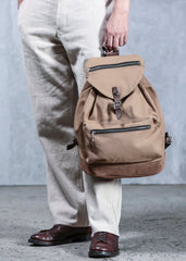 ACV-BG04ASG ARMY SERGE BACKPACK - SAND - May club