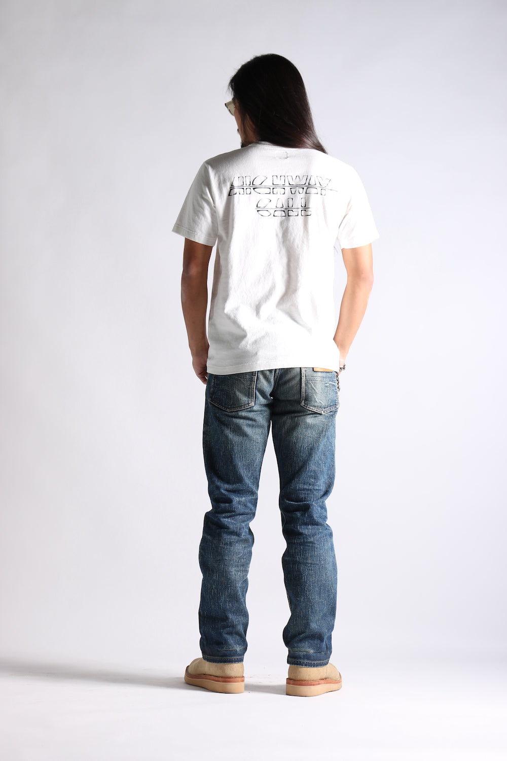 "HIGHWAY CALL" TEE - WHITE - May club