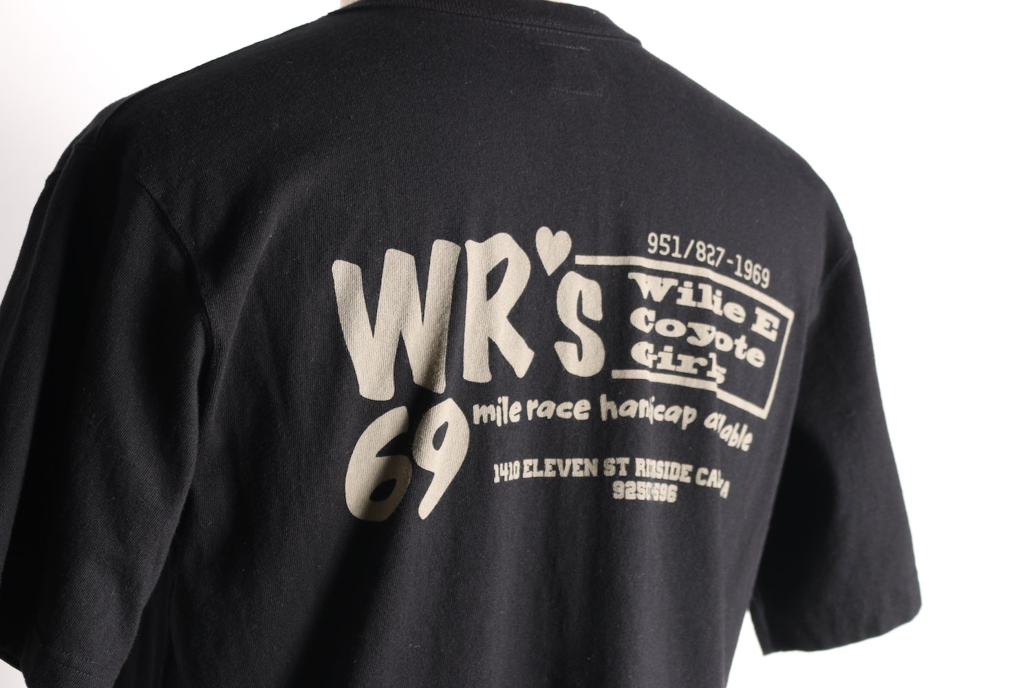 "WR'S 69" TEE - BLACK