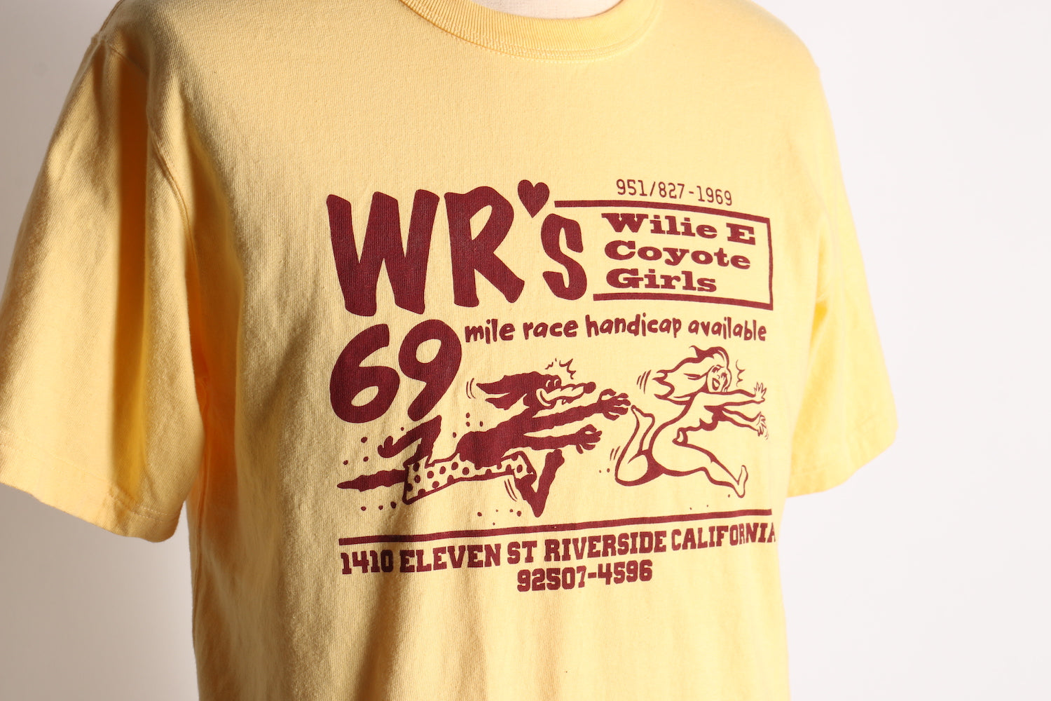 "WR'S 69" TEE - BANANA