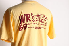 "WR'S 69" TEE - BANANA
