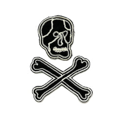 Cross Bone Skull Patch Set - May club