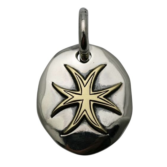 EIGHT LEGGED CROSS Medal Pendant Top