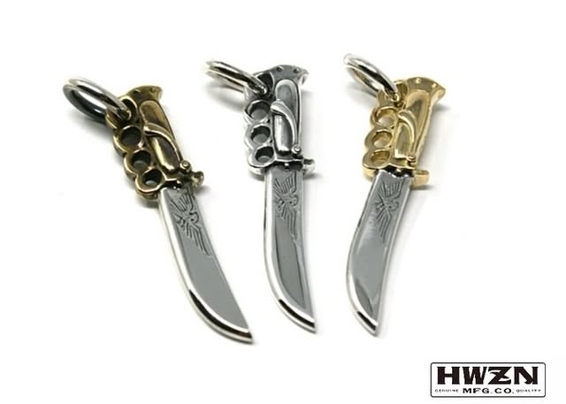 BOWIE KNIFE Pendant Top