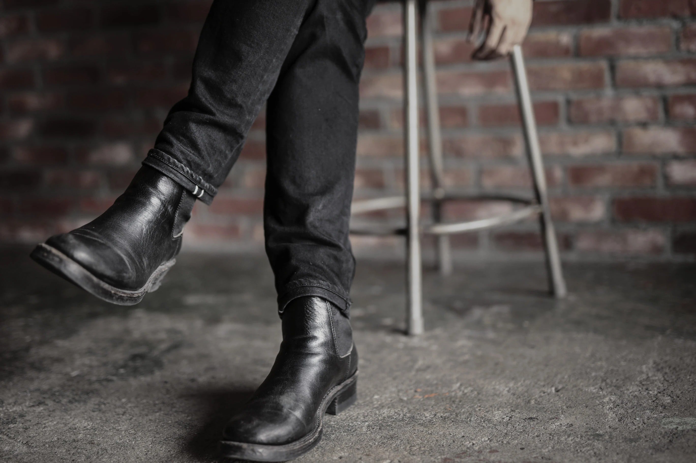 AB-03H-ST HORSEHIDE CHELSEA BOOTS - May club