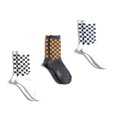 May club -【Trophy Clothing】CHECKER BOOTS SOCKS