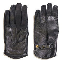 ACV-G02H HORSEHIDE RACING SUMMER GLOVES - BLACK - May club