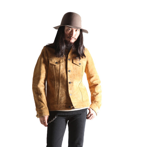 May club -【WESTRIDE】ROUGH-OUT COW LEATHER DEAN JACKET