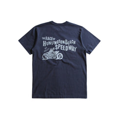 May club -【WESTRIDE】"GO THRILL" TEE - NAVY