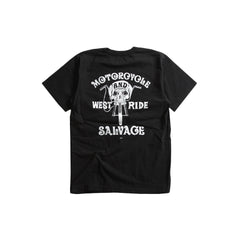 May club -【WESTRIDE】"THE EAGLE SOARS ALONE" TEE - BLACK