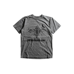 May club -【WESTRIDE】"THE EAGLE SOARS ALONE" TEE - GREY