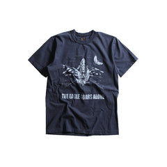 May club -【WESTRIDE】"THE EAGLE SOARS ALONE" TEE - NAVY