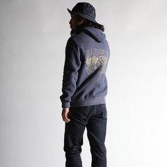 May club -【WESTRIDE】CLOUD FULL ZIP HOODIE - NAVY