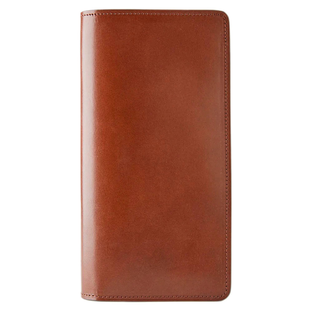 ACV-W01S UK BRIDLE LEATHER LONG WALLET - LIGHT BROWN - May club
