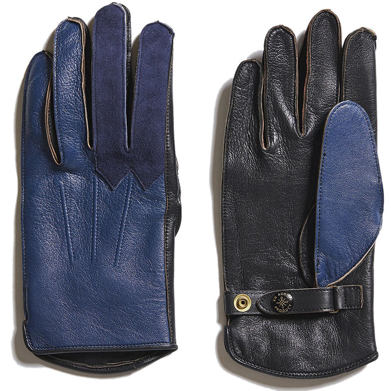 May club -【Addict Clothes】RACING SUMMER GLOVES - VINTAGE BLUE