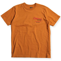 May club -【WESTRIDE】"HOLIDAY" TEE - COGNAC