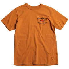 May club -【WESTRIDE】"WR FLAG" TEE - COGNAC