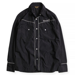 LEONARD WESTERN SHIRTS - BLACK - May club