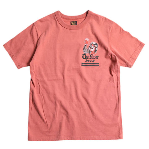 "THE RIVER BEER" TEE - D. PINK - May club
