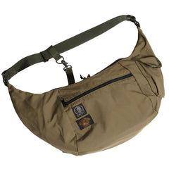 WATER RESISTANT SHOULDER BAG - OLIVE - May club