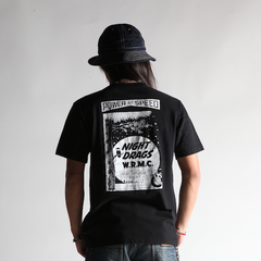 May club -【WESTRIDE】"NIGHT DRAGS" TEE - BLACK