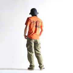 May club -【WESTRIDE】"WRMC TIRES" TEE - ORANGE