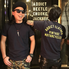 May club -【Addict Clothes】AD-CSP-00 ACVM POCKET TEE - NAVY