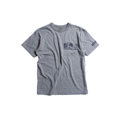 May club -【WESTRIDE】"CHOPPER SAVED MY LIFE" TEE - GREY