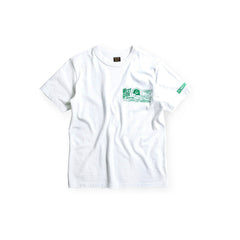 May club -【WESTRIDE】"CHOPPER SAVED MY LIFE" TEE - WHITE