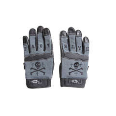 May club -【WESTRIDE】TEXTILE GLOVE - SKULL（GREY）