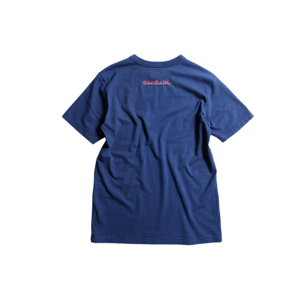 May club -【WESTRIDE】"HOW DO YOU DO" TEE - NAVY