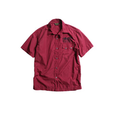 May club -【WESTRIDE】SNAP WORK SHIRTS - MAROON