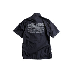 May club -【WESTRIDE】SNAP WORK SHIRTS - BLACK