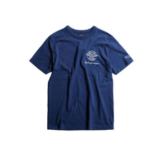 May club -【WESTRIDE】"TRADE MARK" TEE - NAVY