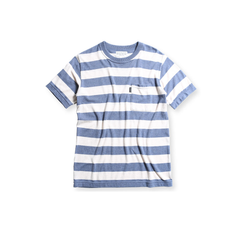 May club -【WESTRIDE】CAROLINA SHORT SLEEVE TEE - DNM/CRM