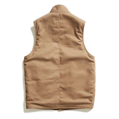 ACV-V01KT COTTON ULSTER VEST - KHAKI - May club