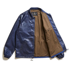 ACV-WX03 WAXED COTTON COACH JACKET - NAVY - May club