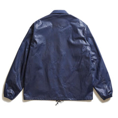 ACV-WX03 WAXED COTTON COACH JACKET - NAVY - May club