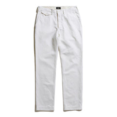 ACV-TR01CL HEAVY LINEN TROUSERS - WHITE - May club