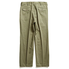 ACV-TR02TW SINGLE PLEATED COTTON TWILL TROUSERS - May club